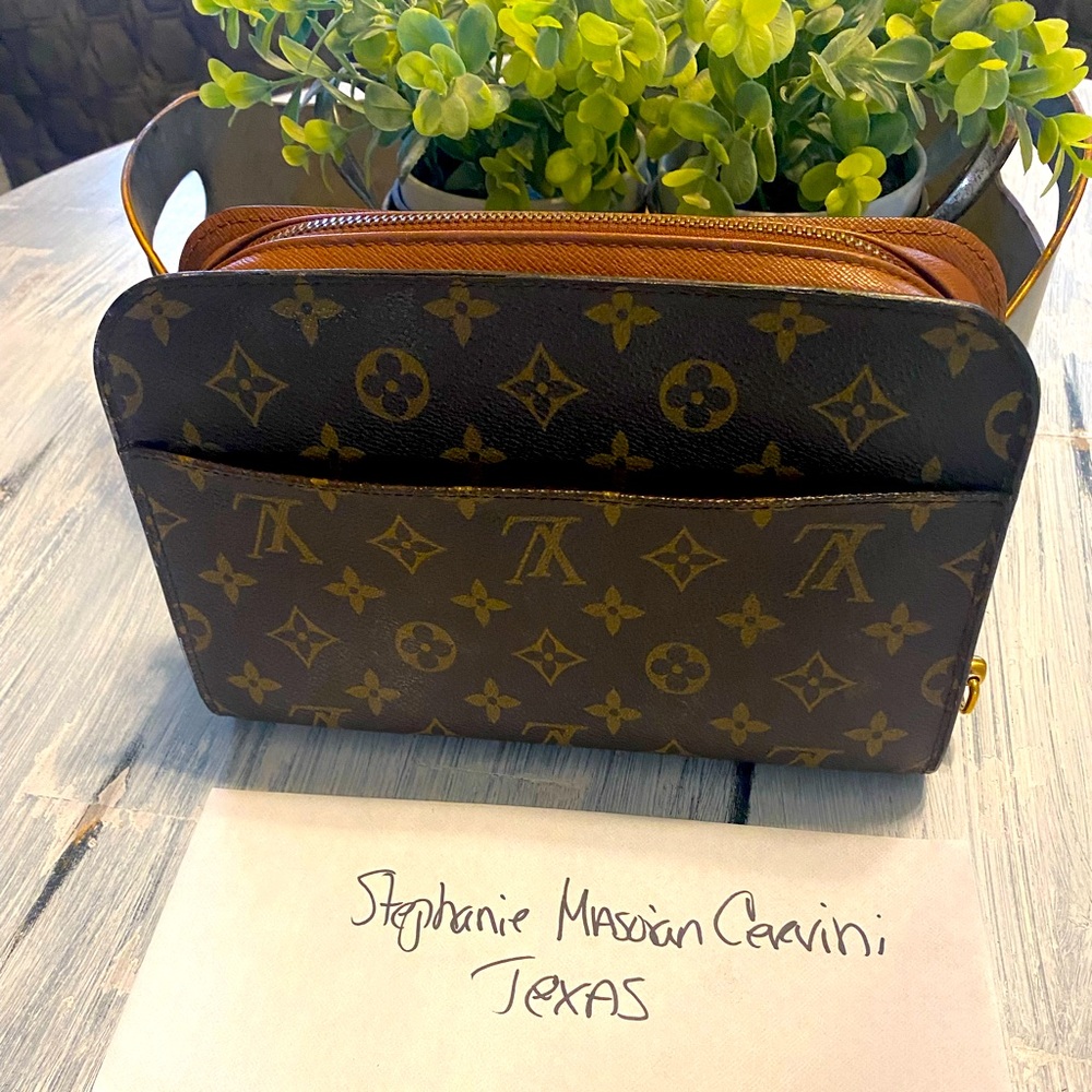 LV clutch or crossbody